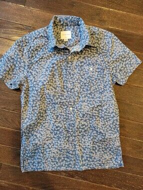 American Eagle short sleeve button down, sz small